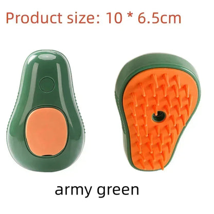 Green and orange product with size 10 * 6.5cm on a white background