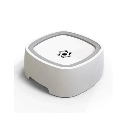 White and grey water bowl